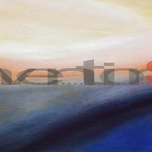 MP INOVA visual motif in warm and blue tones